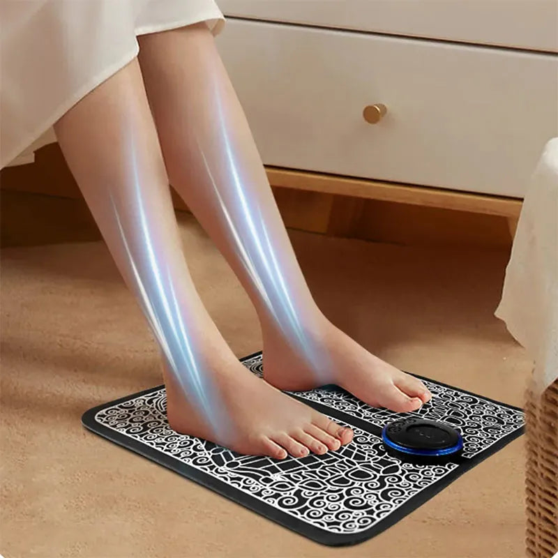 EMS Foot Massager Mat with Smart Display