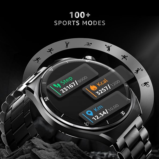 Watch 4 Pro Luxury Smart Watch – 1.43" AMOLED Display | Bluetooth Calling