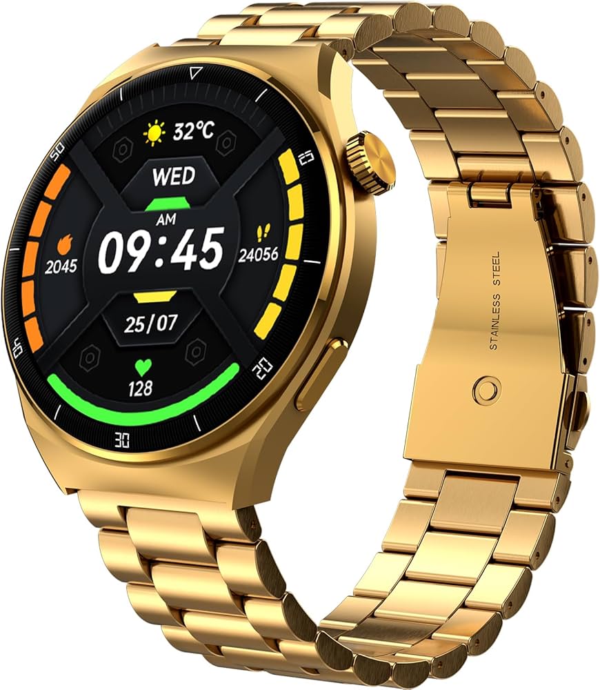 Watch 4 Pro Luxury Smart Watch – 1.43" AMOLED Display | Bluetooth Calling