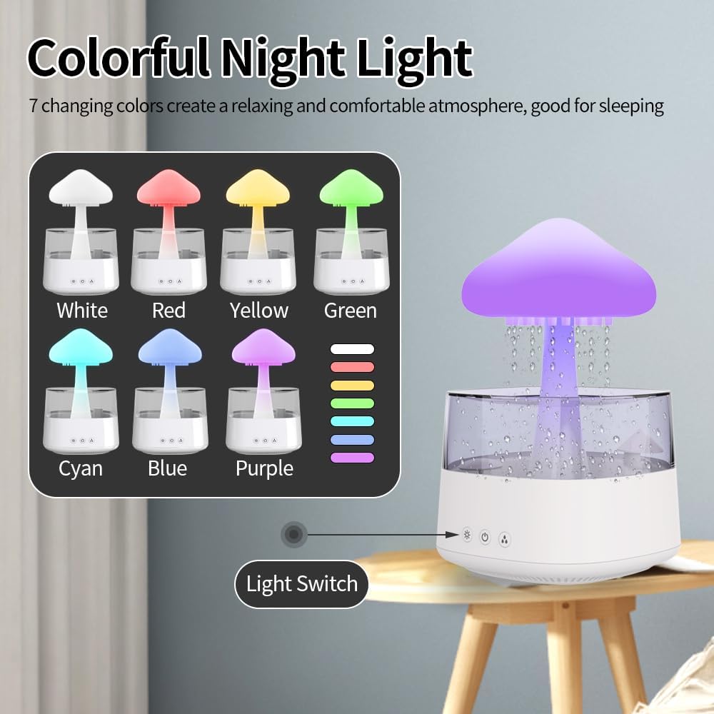Rainfall Humidifier and Diffuser Water Drip