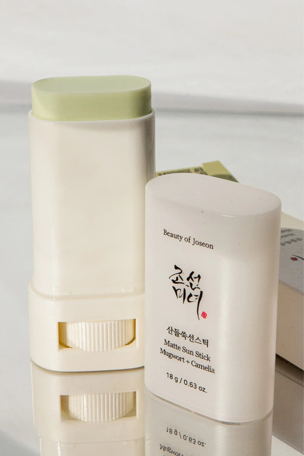 BEAUTY OF JOSEON Matte sun stick Mugwort + Camilia (SPF 50+ PA++++)