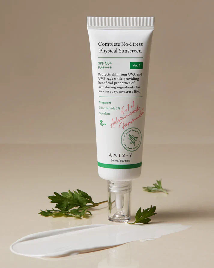 AXIS-Y Complete No-Stress Physical Sunscreen SPF 50+ PA+