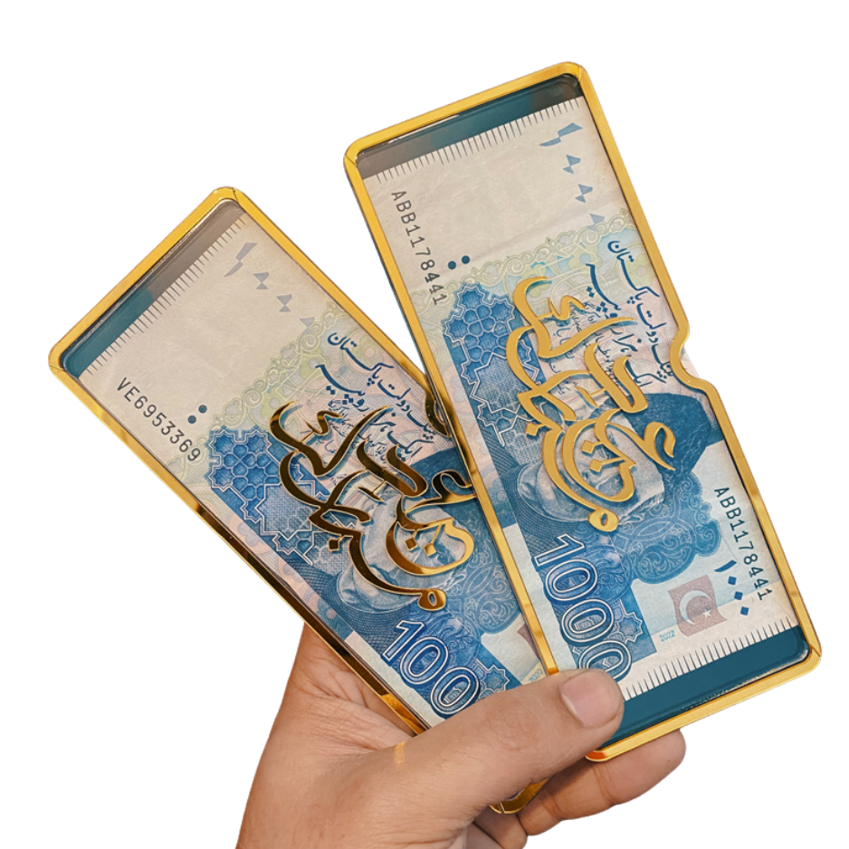 Premium Acrylic Eidi Envelopes – Eid Mubarak Gift Envelopes