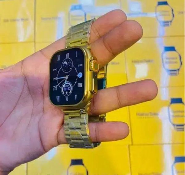 G9 Ultra Pro Gold Smart Watch Series 9 Nfc Bluetooth Call