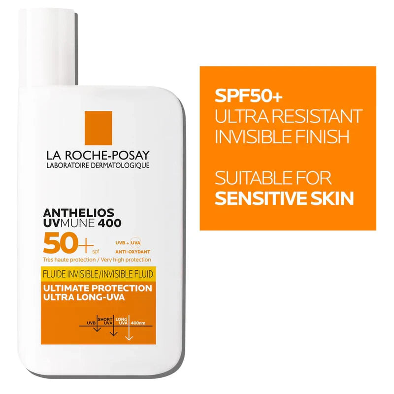 La -Posay Anthelios UVMune 400 Invisible Fluid SPF50+