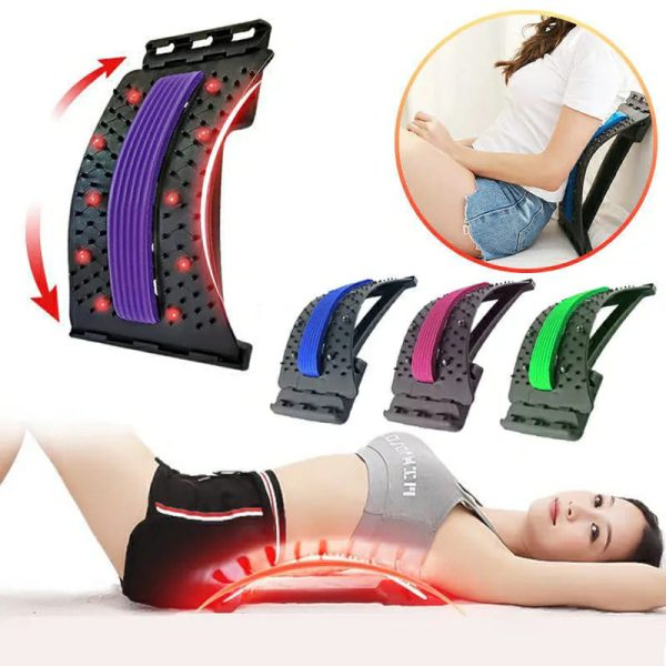 MagnetoTherapy Multi-level Adjustable Back Stretcher