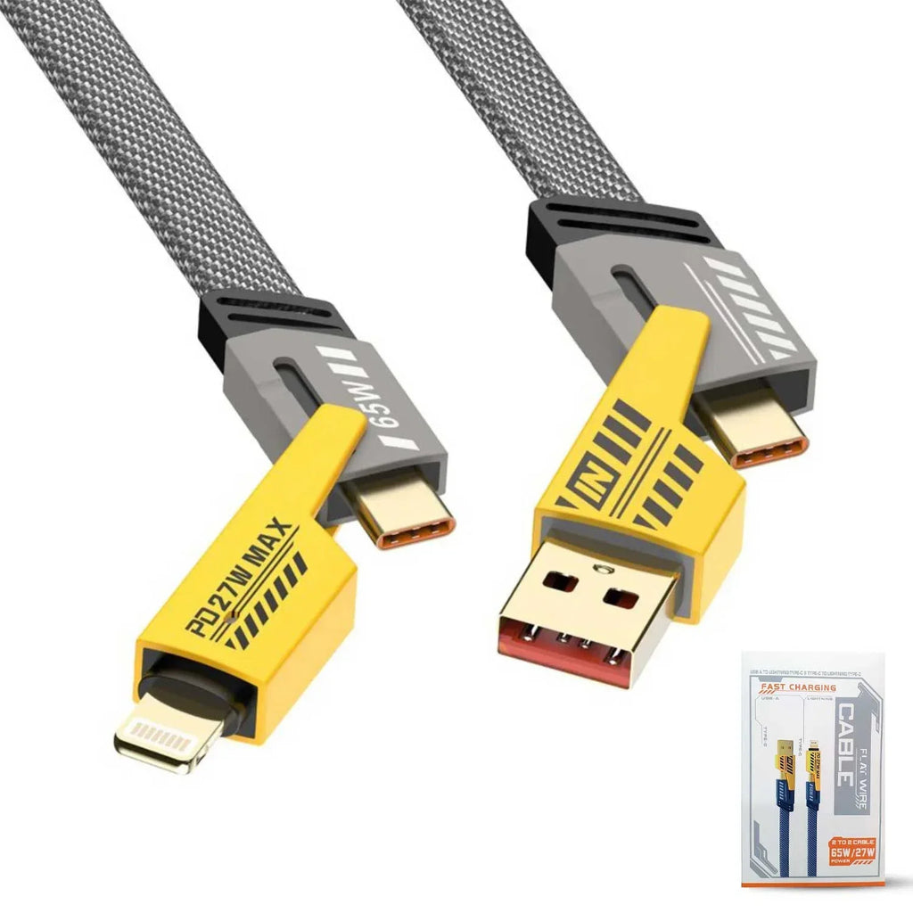 4 in 1 Multi USP PD Charging Data Cable