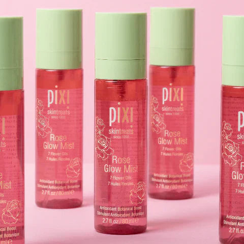 Pixi Rose Glow Mist – Hydrating & Nourishing Dewy Facial Spray