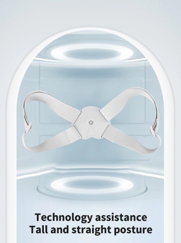 Posture Corrector With Counting Function, Back Brace With Intelligent Sensor Vibration Reminder