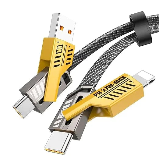 4 in 1 Multi USP PD Charging Data Cable