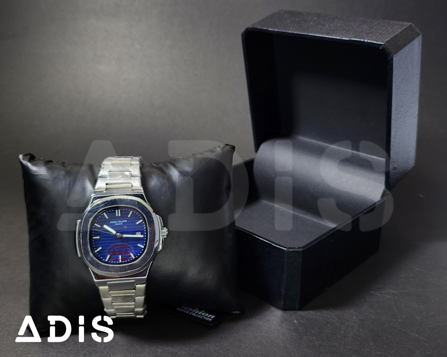 Premium PP - Geneve Most Demanding Article SILVER (Blue Dial)