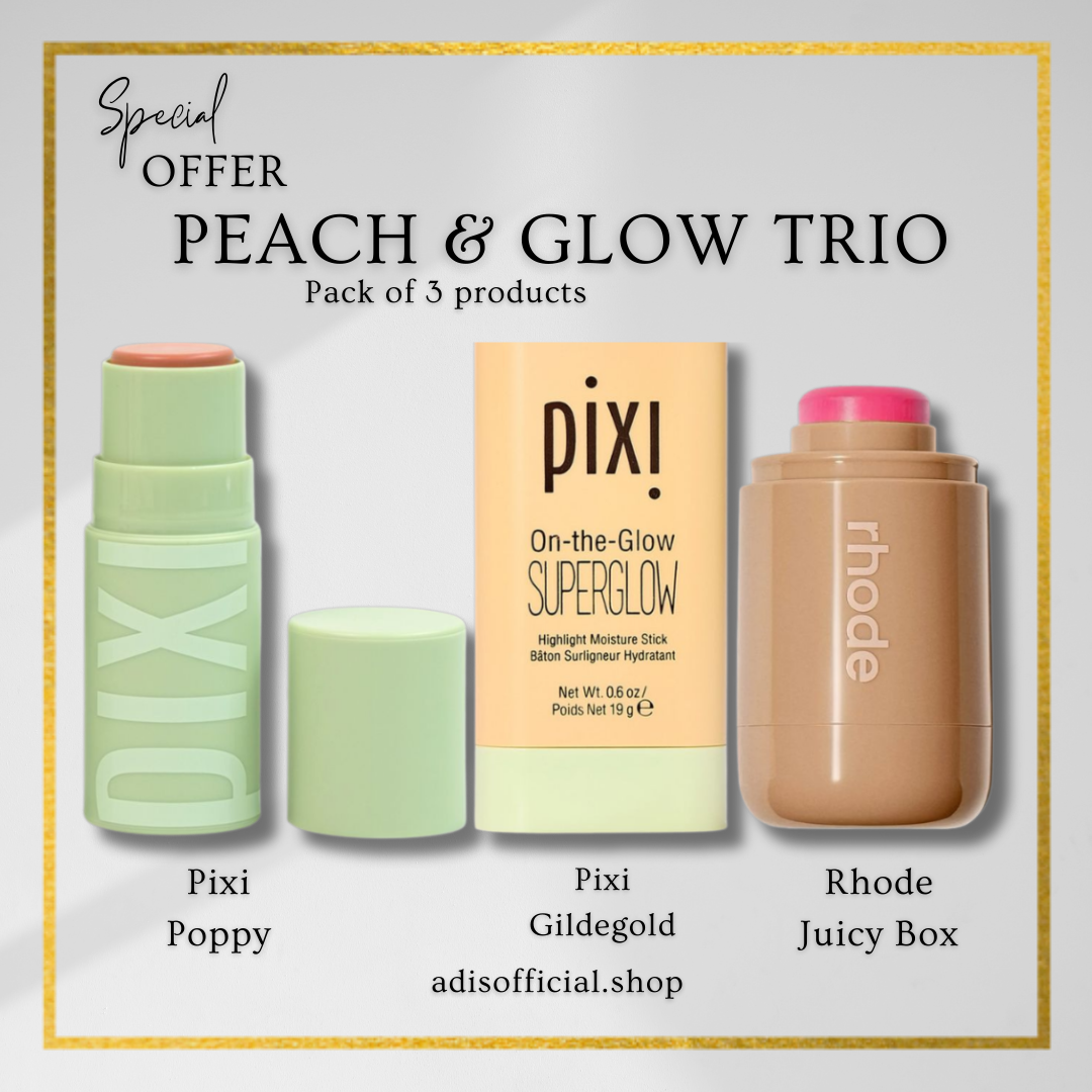 Peach & Glow Trio