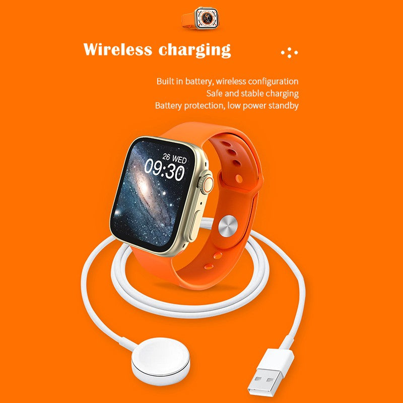 Kd99 Ultra 49mm Smart Watch Ultra 8 Nfc Smartwatch Series 8 Bluetooth Call 1.99 Inch Wireless Charging Fitness Bracelet Smart Watch