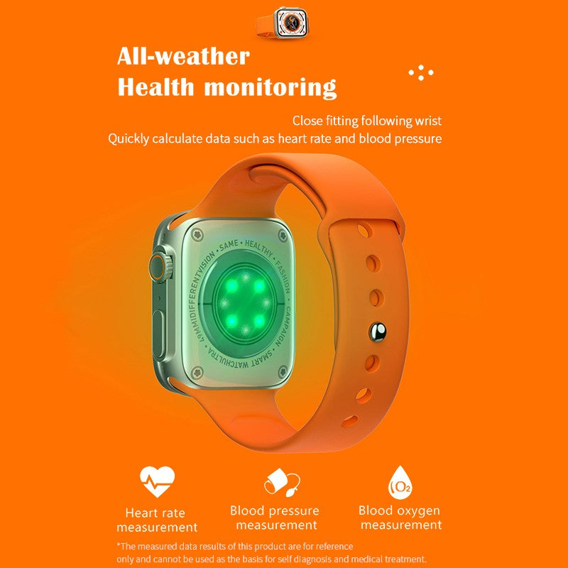 Kd99 Ultra 49mm Smart Watch Ultra 8 Nfc Smartwatch Series 8 Bluetooth Call 1.99 Inch Wireless Charging Fitness Bracelet Smart Watch